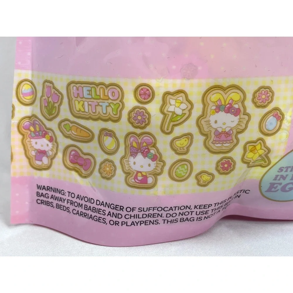 New Hello Kitty Sticker Easter‎ Eggs 30pc Pre-Filled Hunt